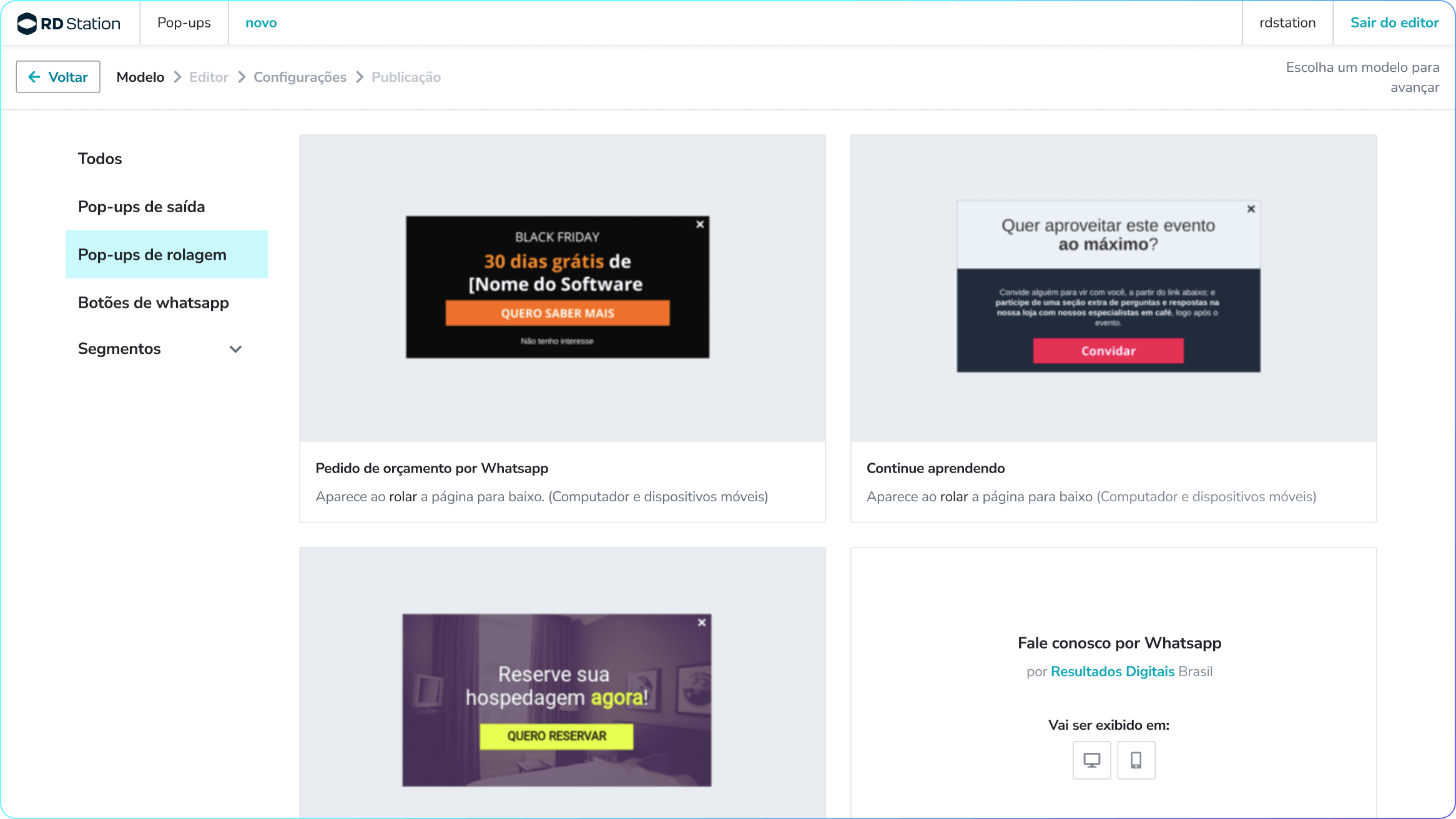 Popups